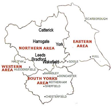 Yorkshire map
