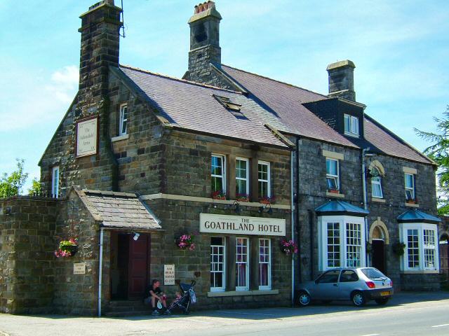 The Goathland Hotel which becomes the Aidensfield Arms