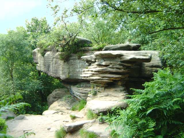 Brimham Rocks Layering