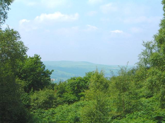 Brimham Rocks Nidderdale view