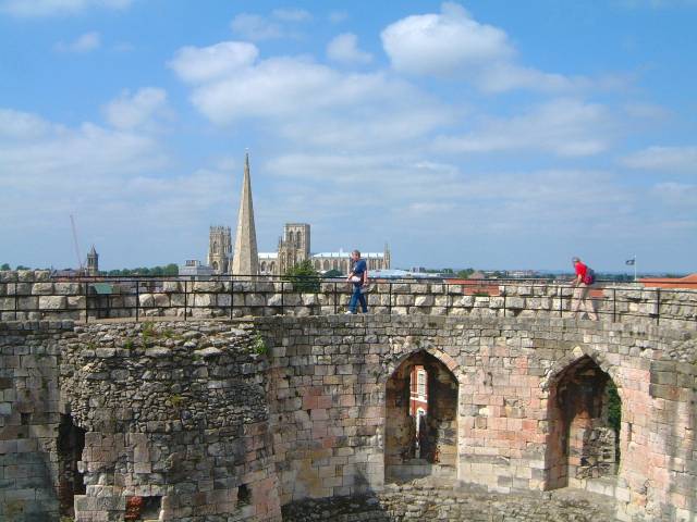 Cliffords Tower Walkway