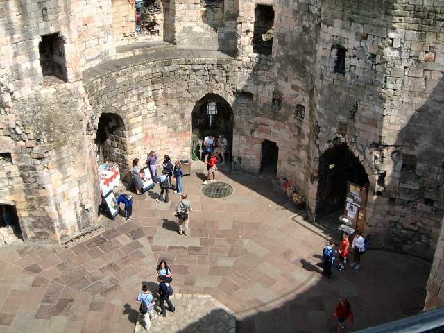 cliffords tower interior