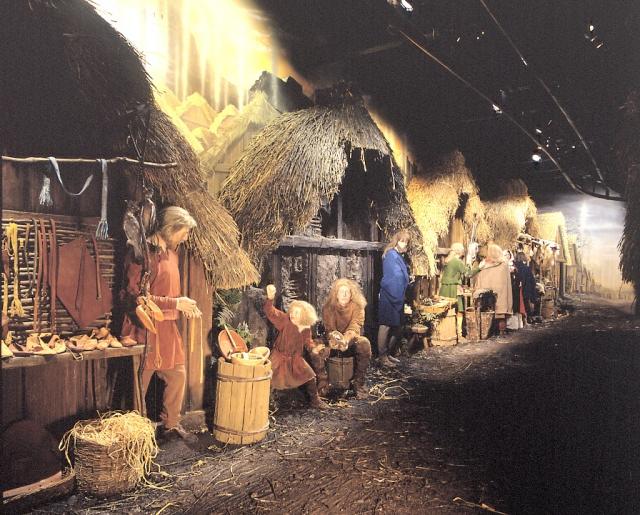 jorvik viking street scene