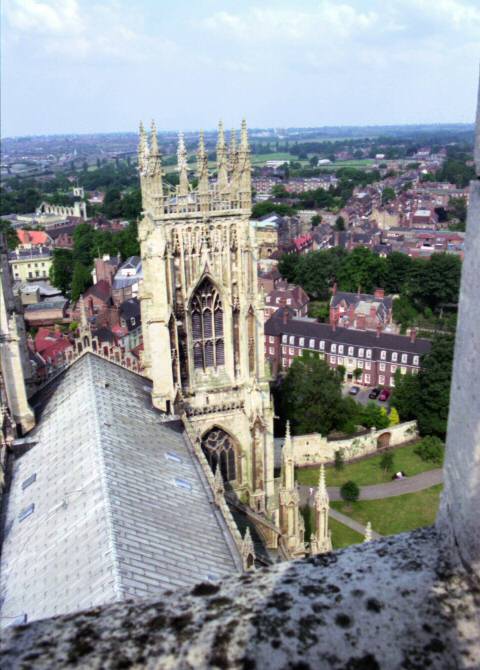 york minster tower view